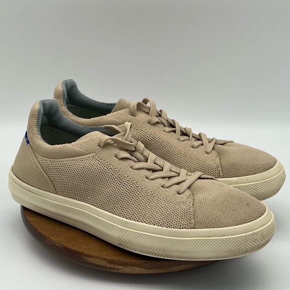 Rothy's Shoes - Rothy’s RS02 The Lace Up Tan Beige Sneakers Women’s Shoe 9.5 Men 8